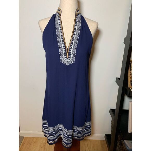 Blue Boho Dress Size Small - Picture 1 of 5